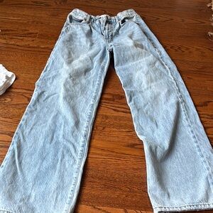 Denim Forum High Rise Blue Jeans Relaxed Fit